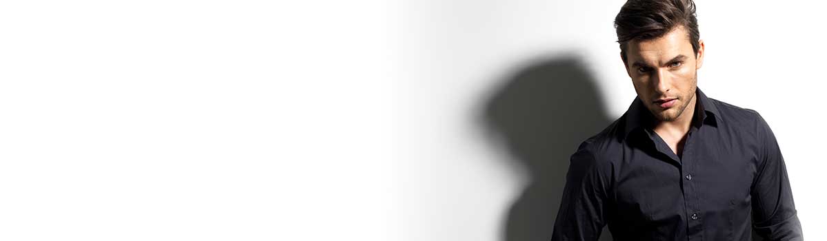 man with fabulous hair